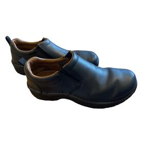 Red Wing 8700 Mens Black Leather Slip On Work Shoes Slip/Oil Resistent Size 9